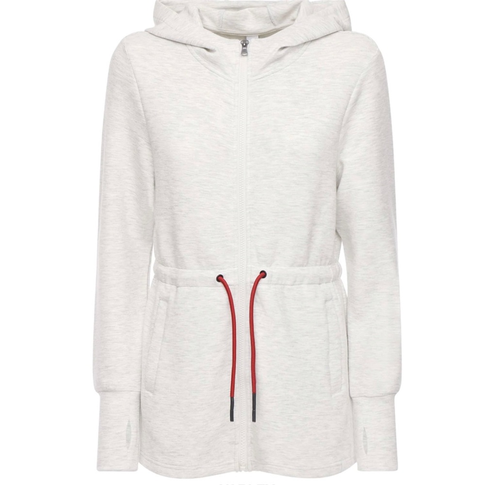 NWT Varley Colby Sweatshirt Hoodie in Grey - Picture 2 of 7